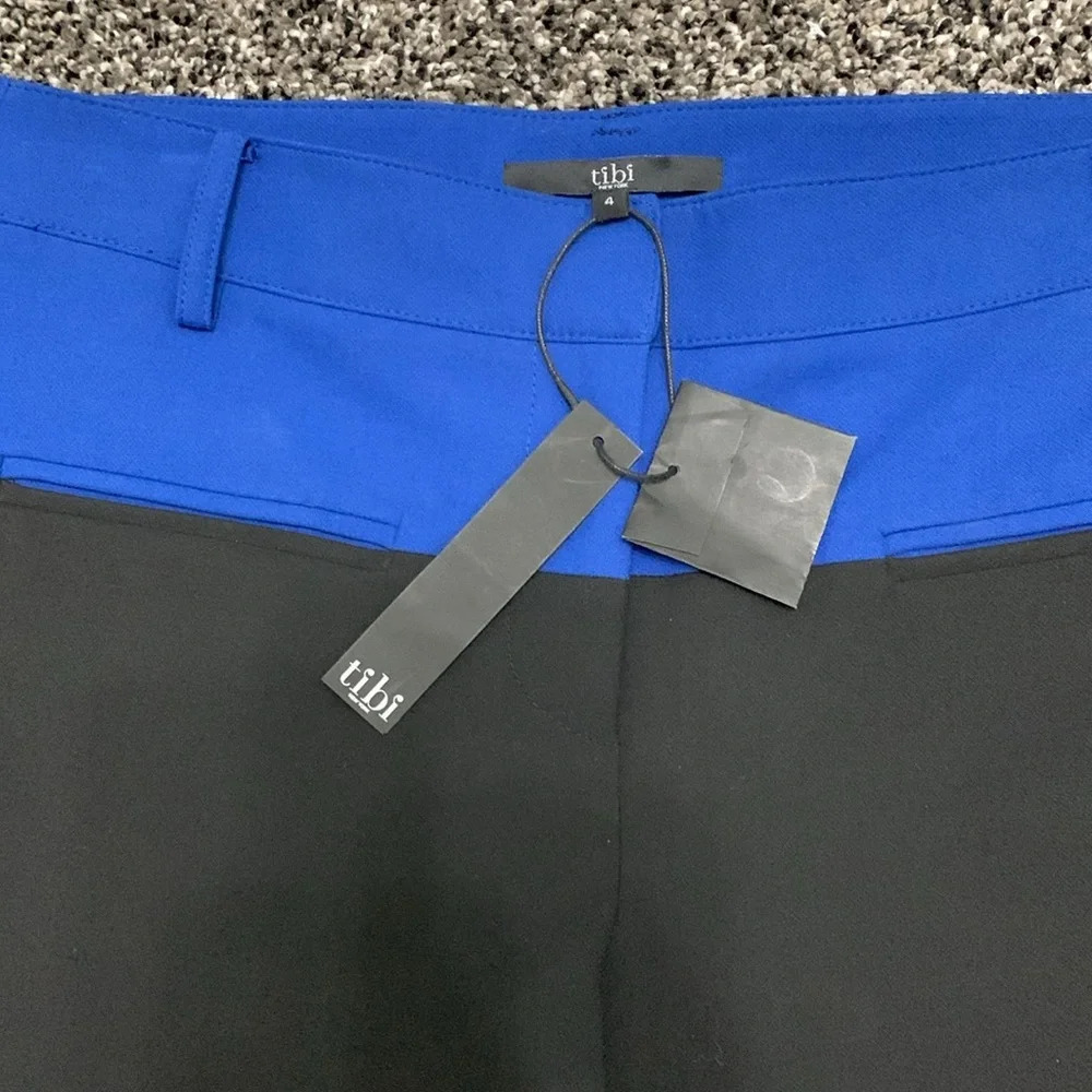 Tibi Color Block Slacks Sz 4 - Picture 3 of 7